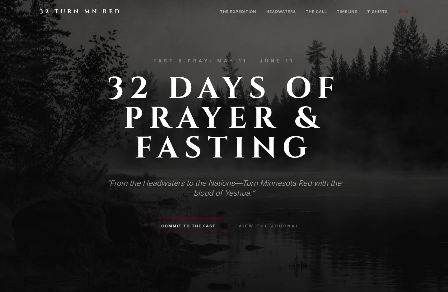 Website preview of 32TurnMNRed